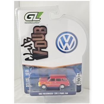 Greenlight 1:64 Volkswagen Type 3 Panel Van 1963 flames